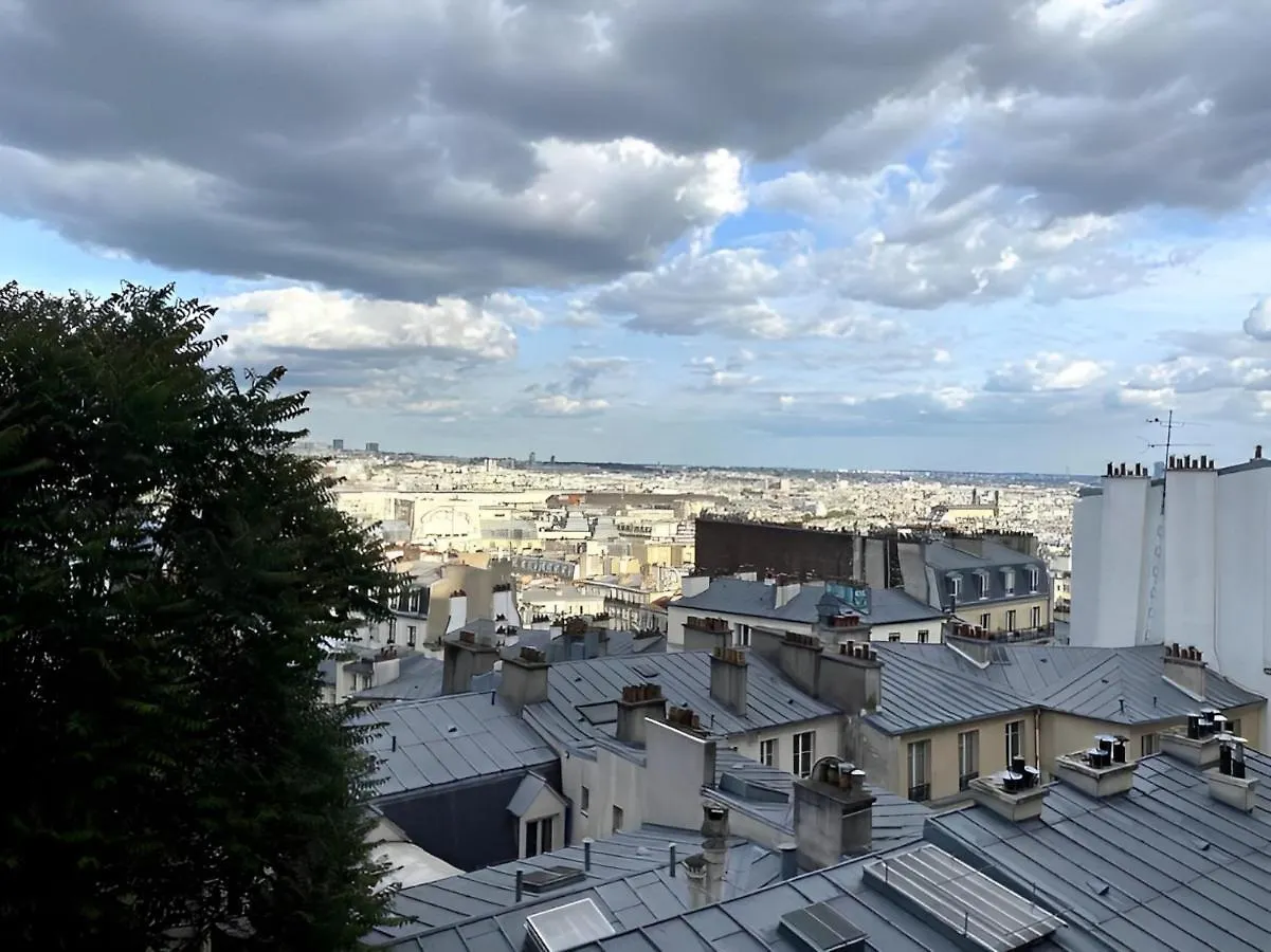 פריז Spacieux Appartement A 50M Du Sacre Coeur - Magnifique Vue